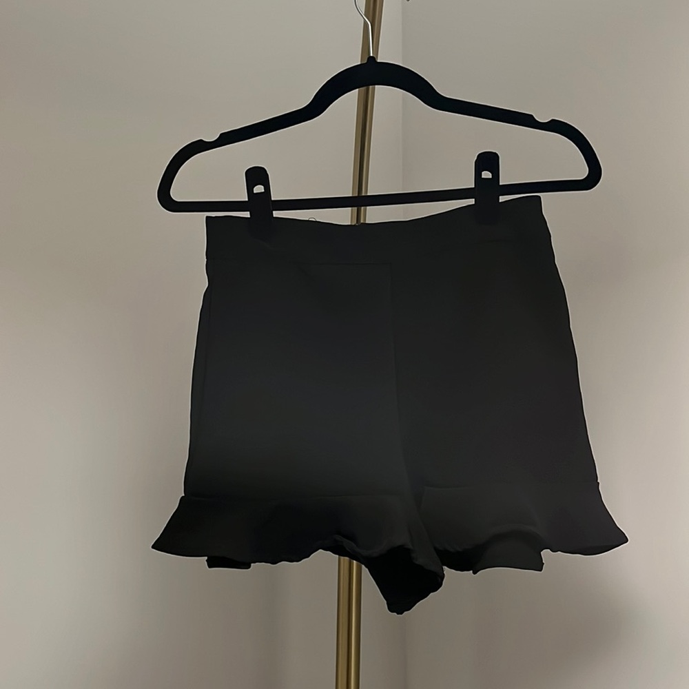 Black dress shorts